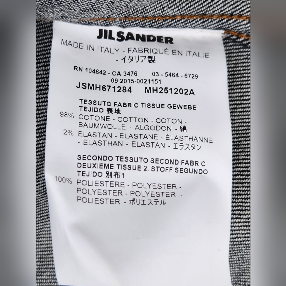 Jil Sander Blue Denim Shirt - Picture 7 of 9